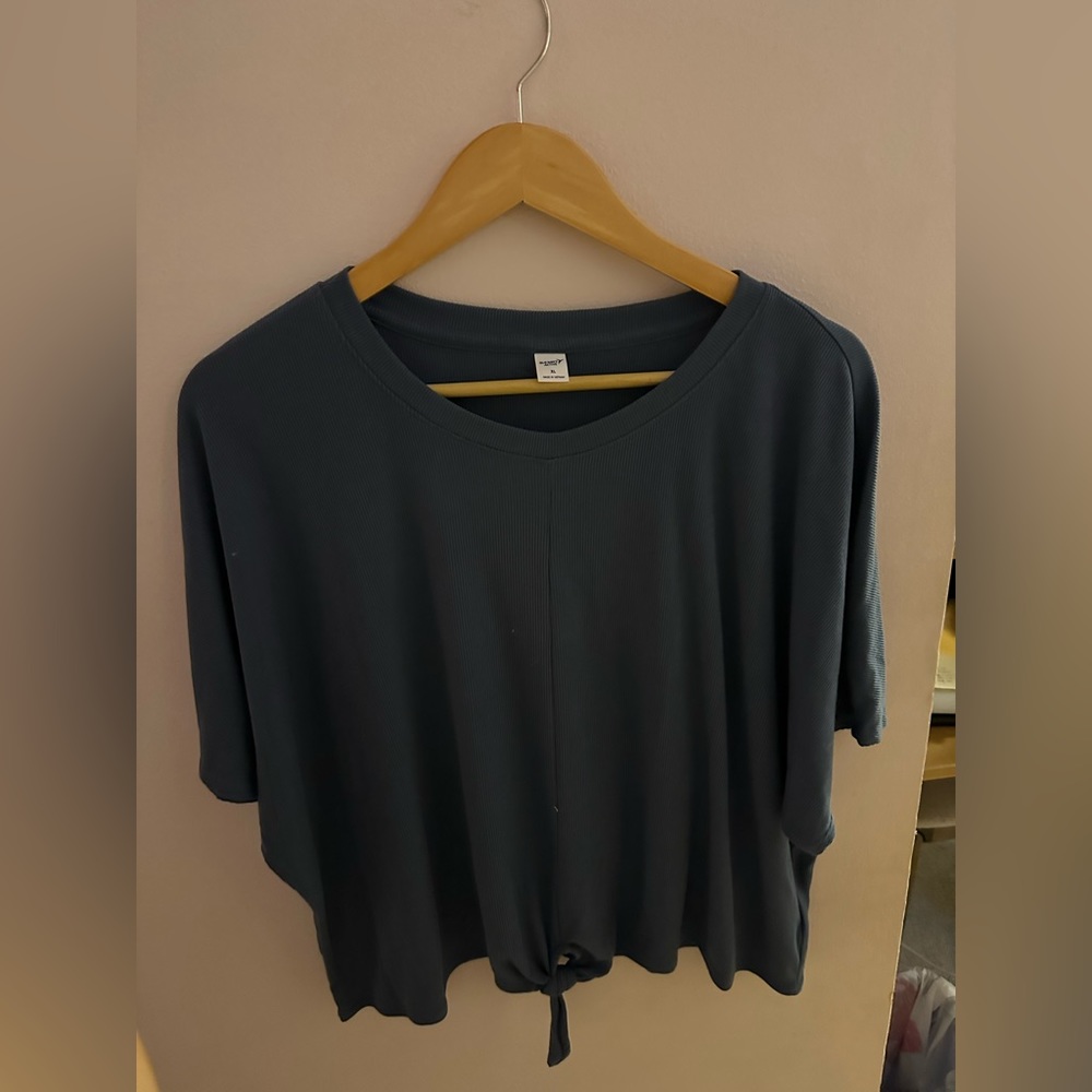 Old Navy Tie Front Top